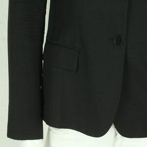 Second Hand CALVIN KLEIN Wollblazer Gr. 40 schwarz uni Jacke Wolle Blazer (*)