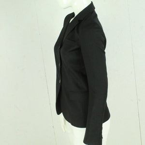 Second Hand CALVIN KLEIN Wollblazer Gr. 40 schwarz uni Jacke Wolle Blazer (*)