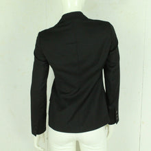 Laden Sie das Bild in den Galerie-Viewer, Second Hand CALVIN KLEIN Wollblazer Gr. 40 schwarz uni Jacke Wolle Blazer (*)