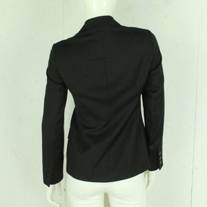 Second Hand CALVIN KLEIN Wollblazer Gr. 40 schwarz uni Jacke Wolle Blazer (*)