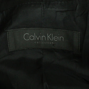 Second Hand CALVIN KLEIN Wollblazer Gr. 40 schwarz uni Jacke Wolle Blazer (*)