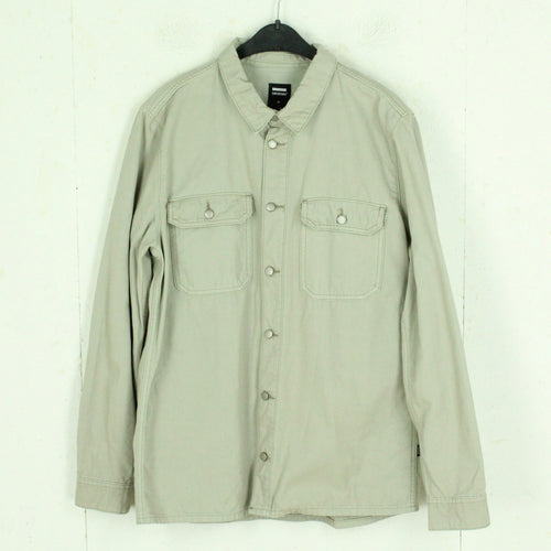 Second Hand DR. DENIM Hemd Gr. M beige Langarmhemd (*)