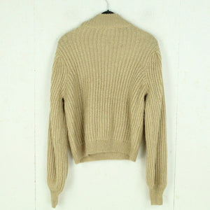 Second Hand NA-KD Pullover Gr. M beige uni Strick (*)