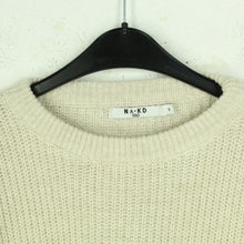 Laden Sie das Bild in den Galerie-Viewer, Second Hand NA-KD Pullover Gr. S beige uni Strick (*)