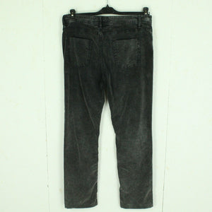 Second Hand CLOSED Cordhose Gr. 46 it. (dt. 40) grau uni Hose Mod. Pedal Pusher (*)