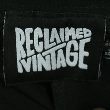 Laden Sie das Bild in den Galerie-Viewer, Second Hand RECLAIMED VINTAGE Hose Gr. 38 schwarz uni (*)