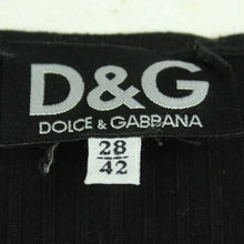 Laden Sie das Bild in den Galerie-Viewer, Second Hand DOLCE &amp; GABBANA Longsleeve Gr. it. 42 (dt. 38) schwarz uni (*)