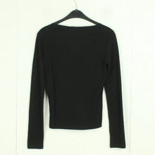 Laden Sie das Bild in den Galerie-Viewer, Second Hand DOLCE &amp; GABBANA Longsleeve Gr. it. 42 (dt. 38) schwarz uni (*)