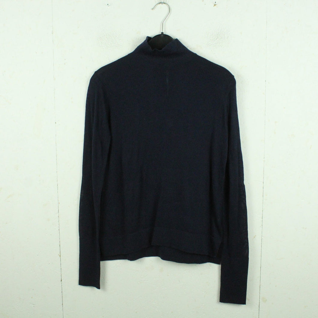 Second Hand ZARA Pullover Gr. S dunkelblau uni (*)