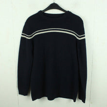 Laden Sie das Bild in den Galerie-Viewer, Second Hand STELLA NOVA Pullover Gr. L dunkelblau uni (*)