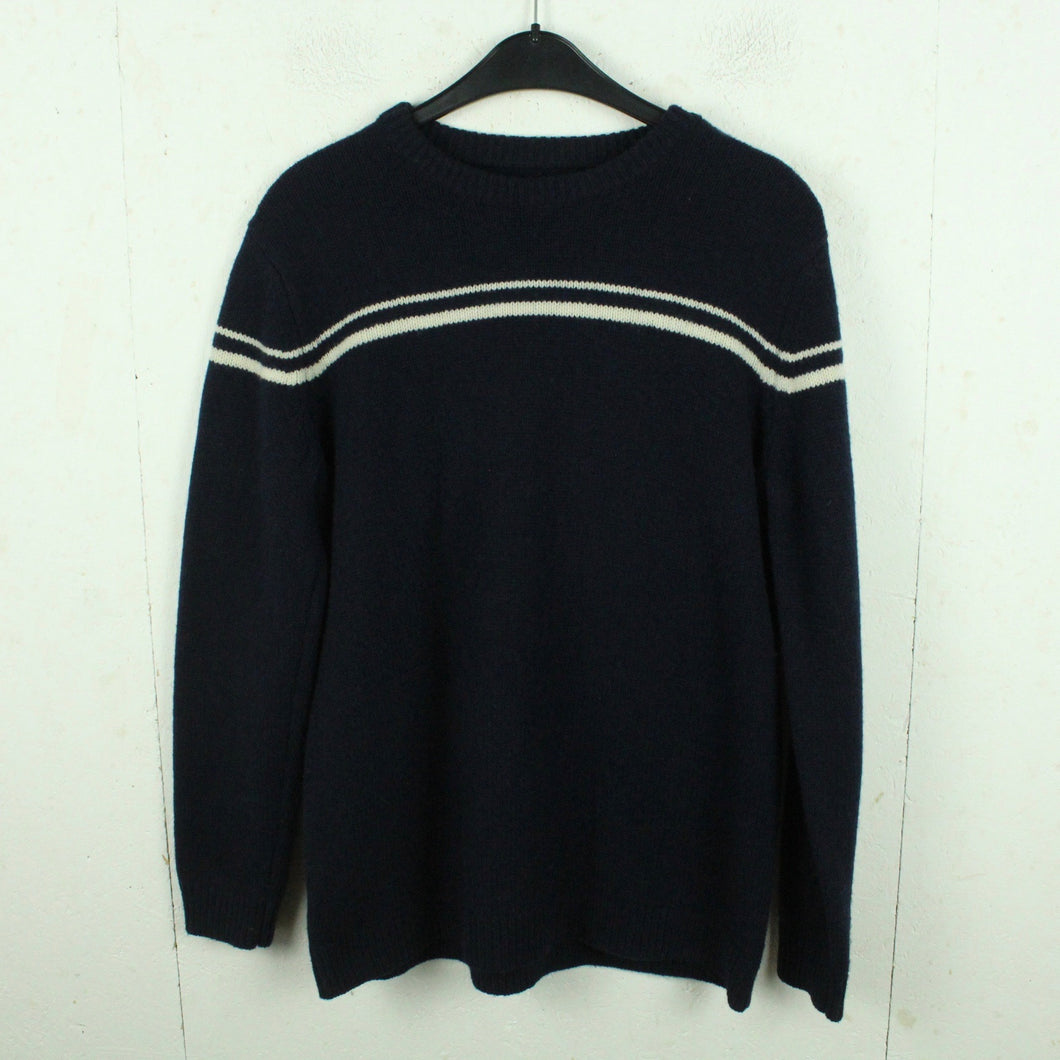 Second Hand STELLA NOVA Pullover Gr. L dunkelblau uni (*)