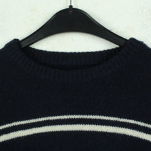 Laden Sie das Bild in den Galerie-Viewer, Second Hand STELLA NOVA Pullover Gr. L dunkelblau uni (*)