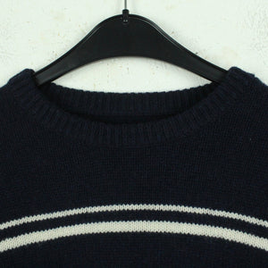 Second Hand STELLA NOVA Pullover Gr. L dunkelblau uni (*)