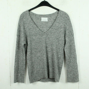 Second Hand SAMSOE SAMSOE Pullover Gr. S grau uni (*)