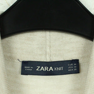 Second Hand ZARA Pullover Gr. M beige uni (*)