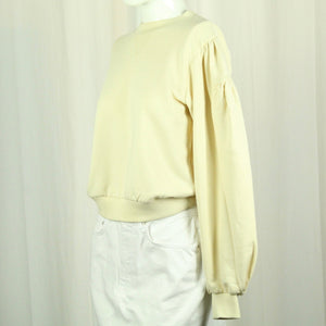 Second Hand NA-KD Sweatshirt Gr. S beige (*)