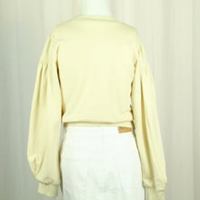 Laden Sie das Bild in den Galerie-Viewer, Second Hand NA-KD Sweatshirt Gr. S beige (*)