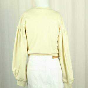 Second Hand NA-KD Sweatshirt Gr. S beige (*)