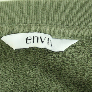 Second Hand ENVII Sweatshirt Gr. S oliv uni (*)