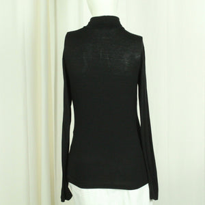 Second Hand H&M Longsleeve Gr. S schwarz uni (*)