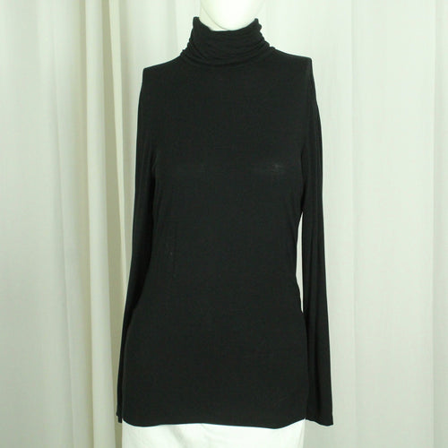 Second Hand DESIGNER REMIX Longsleeve Gr. L schwarz uni (*)