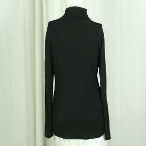 Second Hand DESIGNER REMIX Longsleeve Gr. L schwarz uni (*)