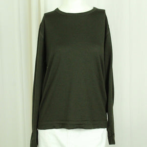 Second Hand FILIPPA K Sweatshirt Gr. M dunkelgrün (*)