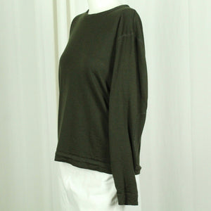 Second Hand FILIPPA K Sweatshirt Gr. M dunkelgrün (*)