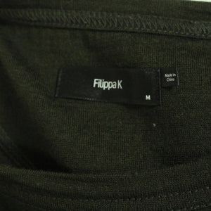 Second Hand FILIPPA K Sweatshirt Gr. M dunkelgrün (*)