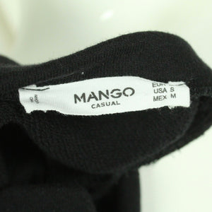 Second Hand MANGO Sweatshirt Gr. M schwarz Rosenprint (*)