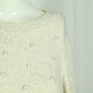 Second Hand DILVIN Pullover Gr. M beige uni Strick (*)