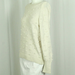 Second Hand DILVIN Pullover Gr. M beige uni Strick (*)