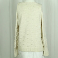 Laden Sie das Bild in den Galerie-Viewer, Second Hand DILVIN Pullover Gr. M beige uni Strick (*)