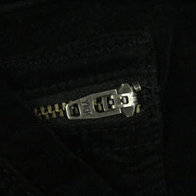 Laden Sie das Bild in den Galerie-Viewer, Second Hand JOIE JEANS Hose Gr. W27 schwarz uni Samt (*)