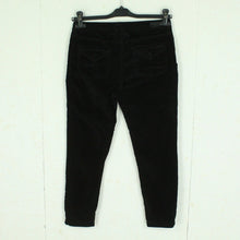 Laden Sie das Bild in den Galerie-Viewer, Second Hand JOIE JEANS Hose Gr. W27 schwarz uni Samt (*)