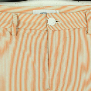 Second Hand CLOSED Hose Gr. W26 beige orange gestreift Mod. Stewart (*)