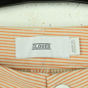 Second Hand CLOSED Hose Gr. W26 beige orange gestreift Mod. Stewart (*)