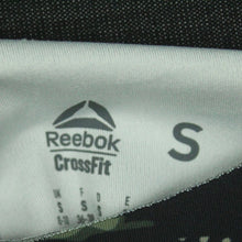 Laden Sie das Bild in den Galerie-Viewer, Second Hand REEBOK Leggings Gr. S schwarz mehrfarbig gemustert (*)