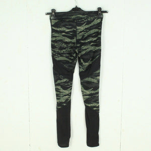 Second Hand REEBOK Leggings Gr. S schwarz mehrfarbig gemustert Sporthose Hose (*)