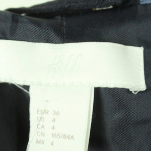 Second Hand H&M Blazer Gr. 36 braun weiß blau gestreift (*)