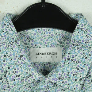 Second Hand LINDBERGH WHITE Hemd Gr. L weiß mehrfarbig geblümt (*)