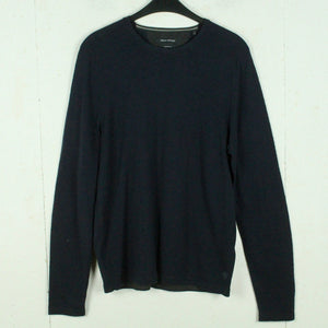 Second Hand MARC O'POLO Wollpullover Gr. M blau uni Wolle Pullover Strick (*)