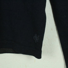 Laden Sie das Bild in den Galerie-Viewer, Second Hand MARC O&#39;POLO Wollpullover Gr. M blau uni Wolle Pullover Strick (*)