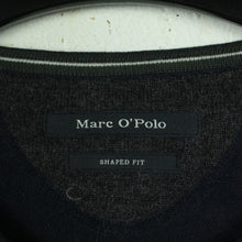 Laden Sie das Bild in den Galerie-Viewer, Second Hand MARC O&#39;POLO Wollpullover Gr. M blau uni Wolle Pullover Strick (*)