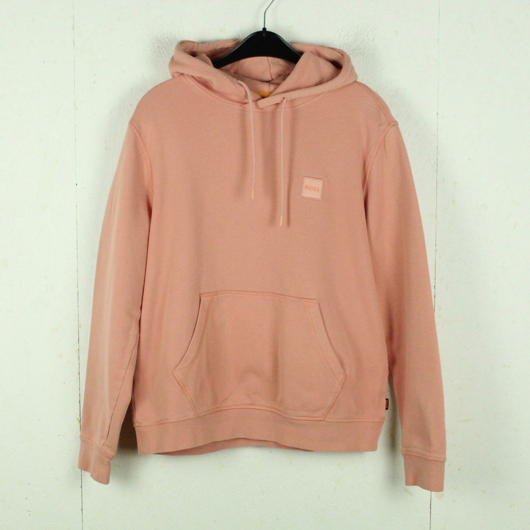 Second Hand BOSS Hoodie Gr. S lachs uni (*)