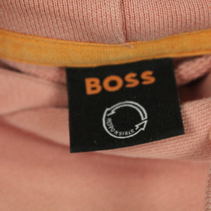 Second Hand BOSS Hoodie Gr. S lachs uni (*)