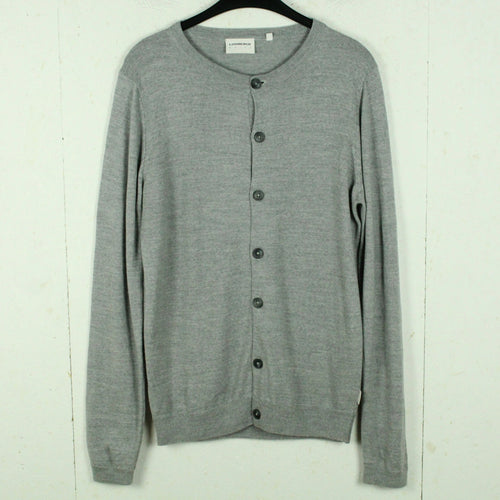 Second Hand LINDBERGH WHITE Strickjacke Cardigan Gr. M grau meliert (*)