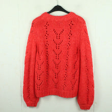 Laden Sie das Bild in den Galerie-Viewer, Second Hand NEO NOIR Pullover Gr. M rot uni Strick (*)