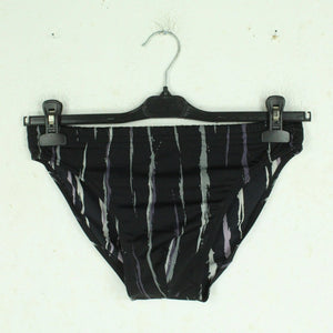 Vintage Badehose Gr. L schwarz mehrfarbig gemustert 80s 90s Swimwear