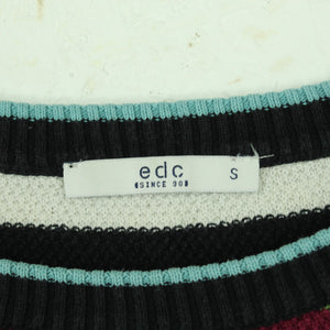 Second Hand EDC ESPRIT Pullover Gr. S bunt gestreift Strick (*)